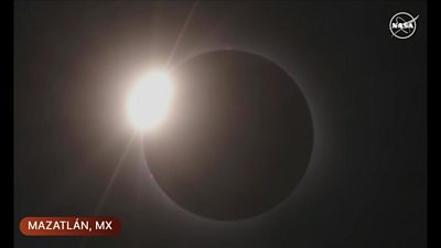 Eclipse in Mazatlan