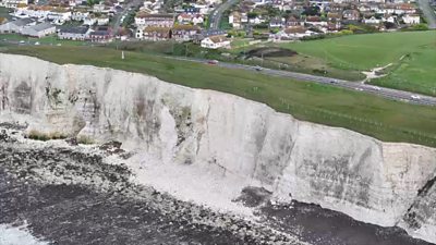 Cliff collapse between Saltdean and Telscombe