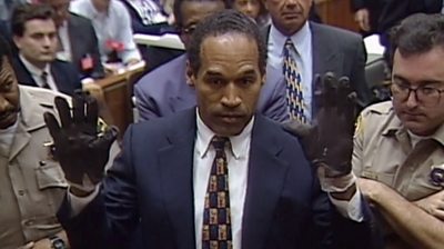 OJ Simpson in court