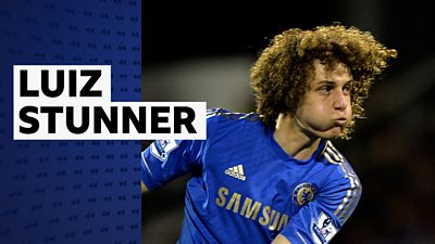 David Luiz in 2013 playing for Chelsea