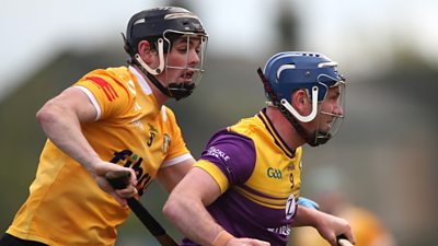 Gerard Walsh in action against Wexford