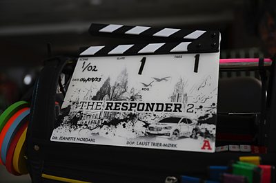 The Responder Series 2 clapperboard 