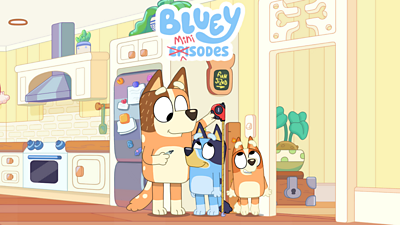 Bluey, Bingo and Dad
