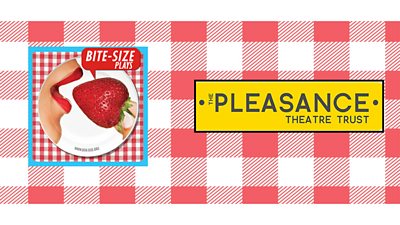 Big Bitesize Breakfast Plays and Pleasance Theatre Trust logos