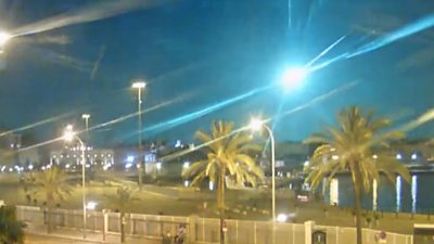 Meteor over Cadiz