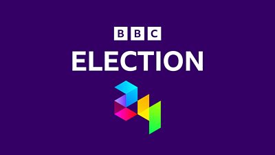tv Election 2024 logo on a purple background