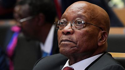 Former South Africa President Jacob Zuma