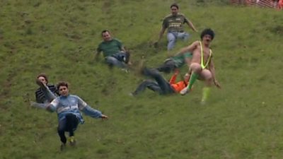 Run, tumble and roll: Cheese rolling at Cooper's Hill through the years