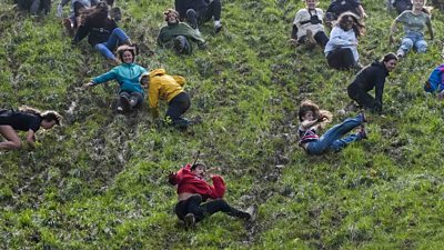 Gloucestershire's Cheese Rolling 2024 event: The Highlights