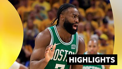 Watch highlights as the Boston Celtics secured their spot in the NBA Finals beating the Indiana Pacers 105-102.