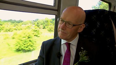 First Minister John Swinney