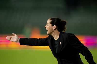 Wales manager Rhian Wilkinson reflects on Wales' 2-2 draw against Ukraine in the Euro 2025 qualifier.