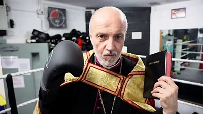 Archbishop Costakis Evangelou AKA the Boxing Bishop