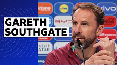 England Southgate press conference