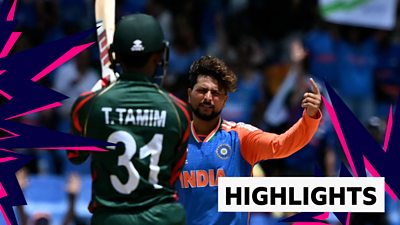Highlights from India's 50-run win over Bangladesh