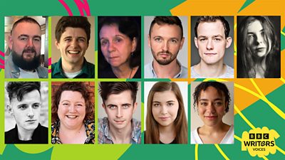 The 11 Voices writers in the 2024 Belfast hub