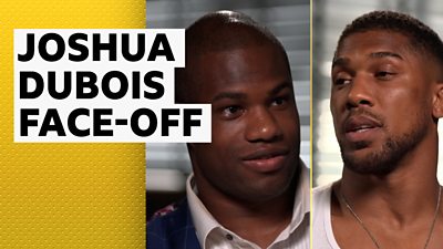 'Don't disrespect me' - Joshua and Dubois get heated
