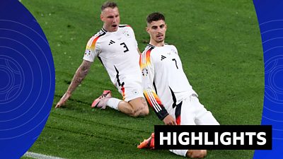 Highlights: Germany 2-0 Denmark