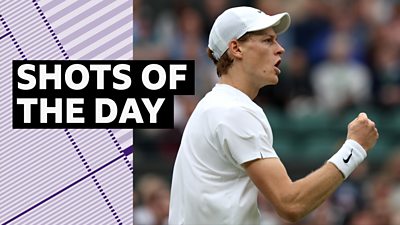 Shots of the day from Day Seven of Wimbledon 2024