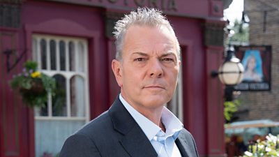 David Wicks returns to Eastenders as Michael French reprises the role later  this year