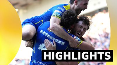 St Helens v Warrington highlight graphic