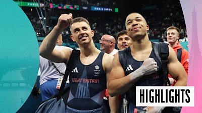 Highlight video from heat one on the men's gymnastics