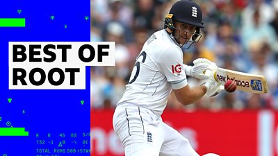 Watch Joe Root's best shots against the West Indies as he reaches 50 runs