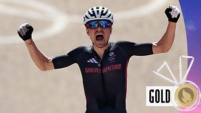 Watch as Pidcock secures gold medal in men's mountain bike final.