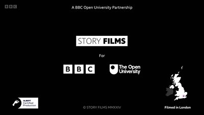 Open University example end card