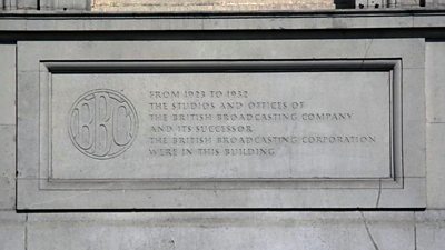 Engraving at Savoy Hill