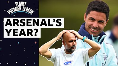 Pep Guardiola and Mikel Arteta