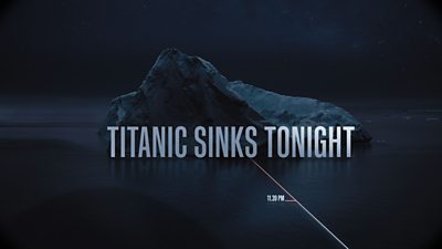 Programme name ablve picture of an iceburg at night 