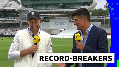 Joe Root and Alastair Cook