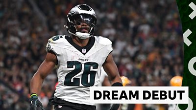 Philadelphia Eagles debutant Saquon Barkley