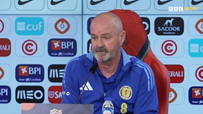 Scotland head coach Steve Clarke