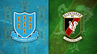 Ben Kennedy scored a late winner to help Ballymena beat Glentoran