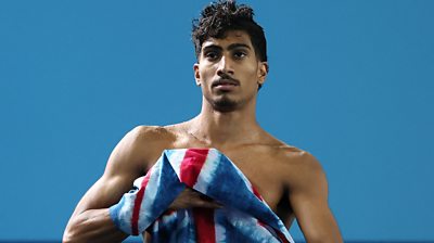 Team GB diver Kyle Kothari