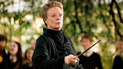 Dame Maggie Smith in Harry Potter