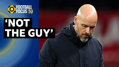 Ten Hag looks downbeat