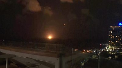 Missiles over Tel Aviv