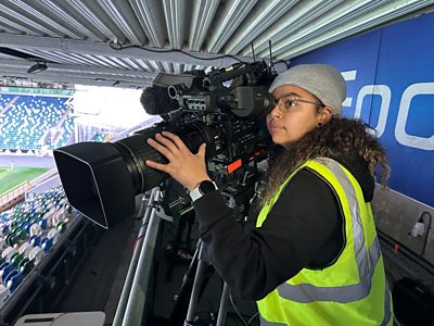 Sony 750 Camera at NI Women's International at Winsor Park