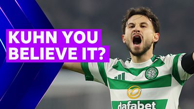 Watch Kuhn's key moments in Celtic win over Leipzig