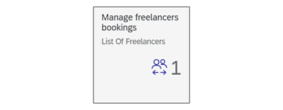 Screenshot of Manage freelancer button