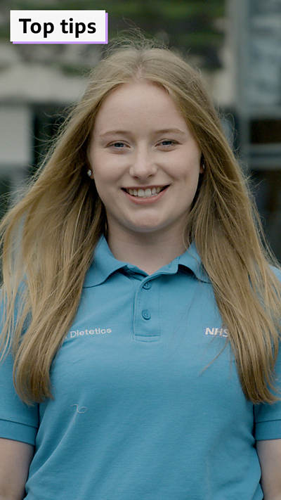 A video of Sian talking about her job as a Diecitian