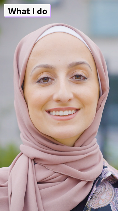 A video of Aisha talking about her job as a Journalist