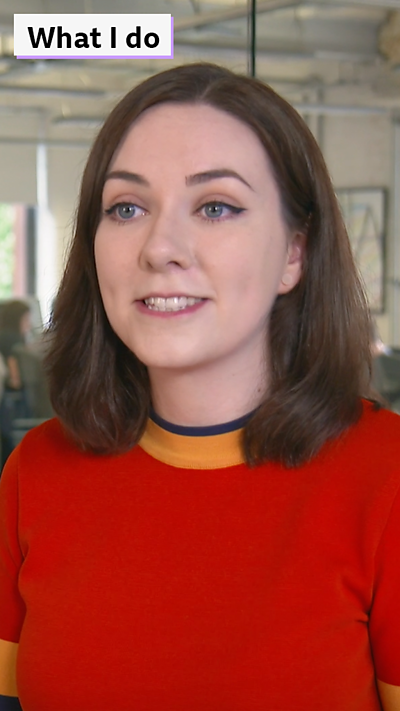 A video of Gail talking about her job as a Junior Copywriter