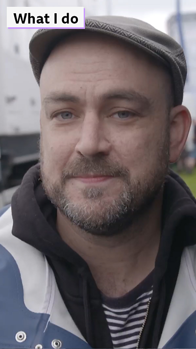 A video of Pete talking about his job as a Stage Manager