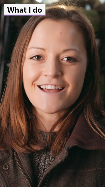 A video of Aimee talking about her job as a farmer
