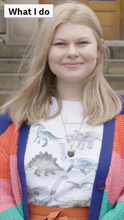 A video of Amy talking about her job as an assistant learning officer
