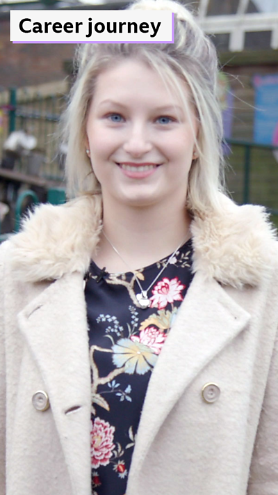 A video of Gemma talking about her job as a school administrator